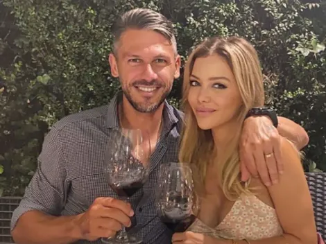 Demichelis le dedicó un tierno mensaje a su esposa en medio de la mudanza