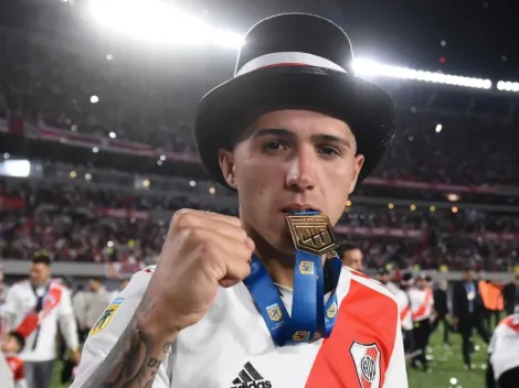 Enzo Fernández: "No tiene precio haber sido campeón con River"