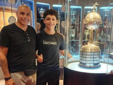 El campeón de la Libertadores que visitó el Museo River