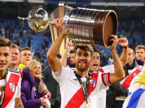 Ponzio: "River es candidato a ganar la Libertadores"