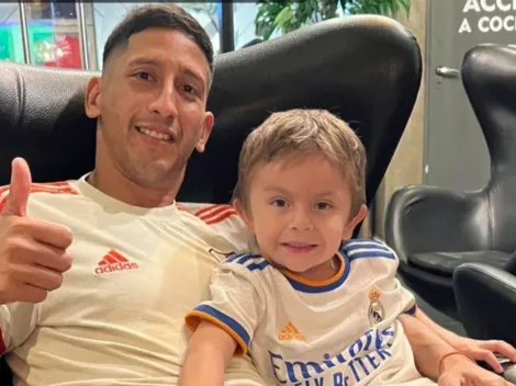 Beltrán y Aliendro le regalaron sus camisetas a un verdugo de River