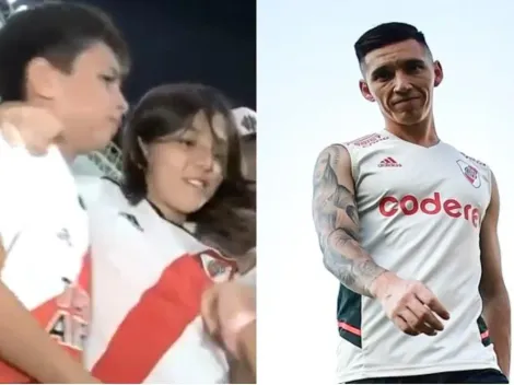 Kranevitter y un gesto inolvidable con la nena que había regalado el short de Elías Gómez