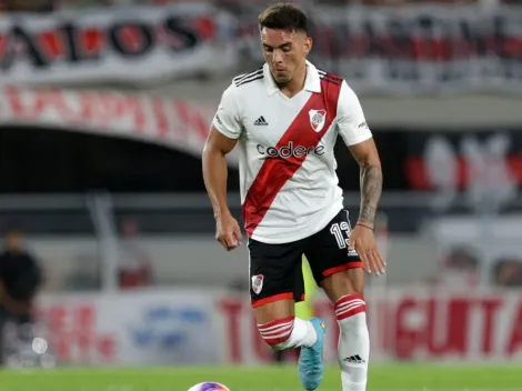 Enzo Díaz, un hincha más