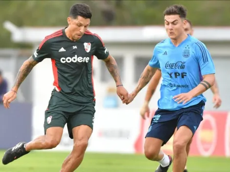 River jugó contra Argentina en Ezeiza