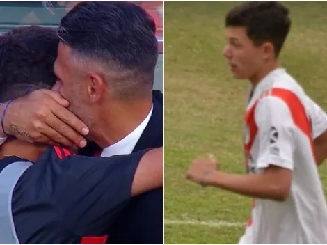 El hijo de Demichelis debutó en las inferiores de River