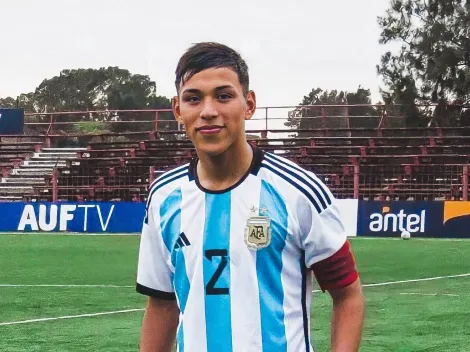 Ulises Giménez, el defensor de River en la Sub 17: "Mis referentes son Montiel y el Cuti Romero"