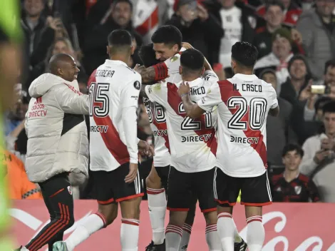 El jugador de River que está en el equipo de la semana en la Libertadores