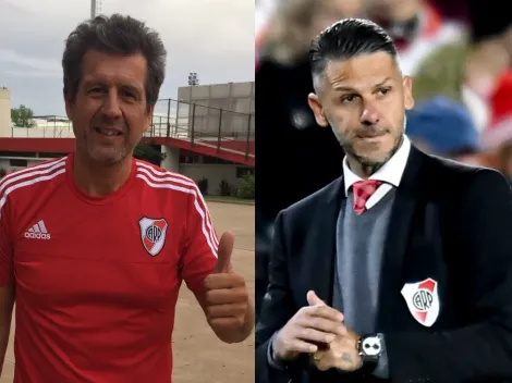 Un ex River bromeó sobre el look de Micho: "Ni se despeina"