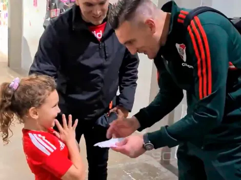 Armani y un emotivo momento con una fanática