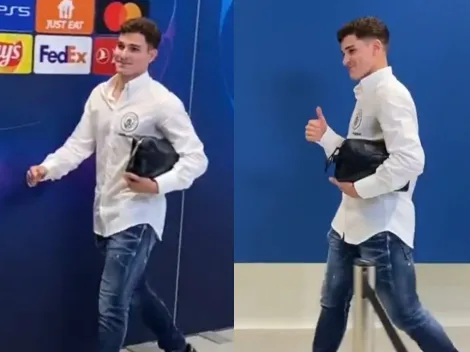 La sonrisa pícara de Julián en el Bernabéu cuando le recordaron la final de Madrid