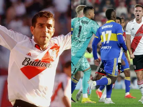 El ex River que destruyó a Boca y lo calificó de equipo chico