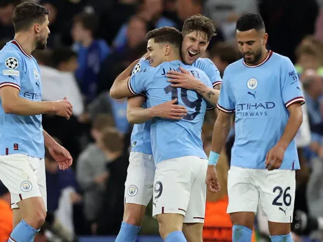 Locura en Manchester City con el golazo de Julián Alvarez al Real Madrid