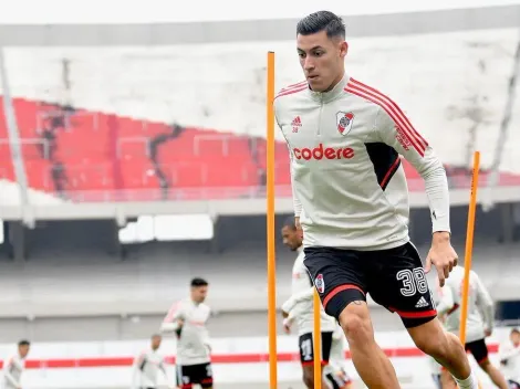 Gran noticia para River: el futbolista que volvió a trabajar con pelota luego de una dura lesión