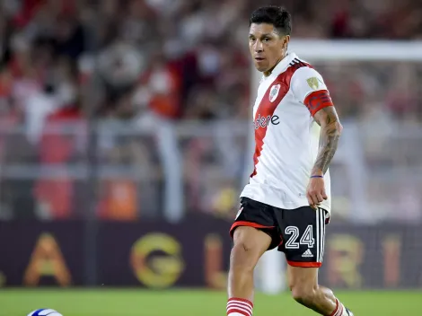 Enzo Pérez, lesionado y afuera del choque clave por la Libertadores