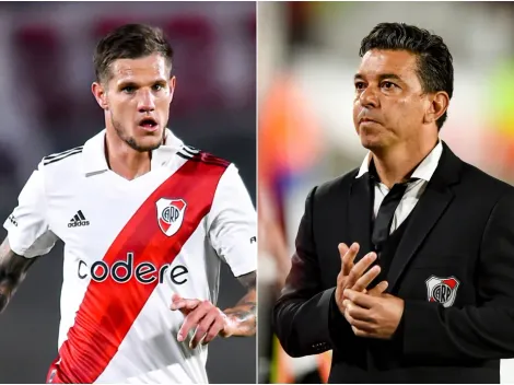 Patadas y charla caliente: el día que Gallardo se le plantó a Zuculini y no lo dejó irse de River