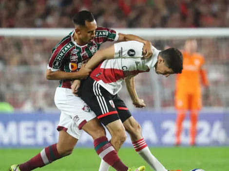 Nacho Fernández se calentó y le tiró un dardo a Fluminense: "Hay que saber perder"