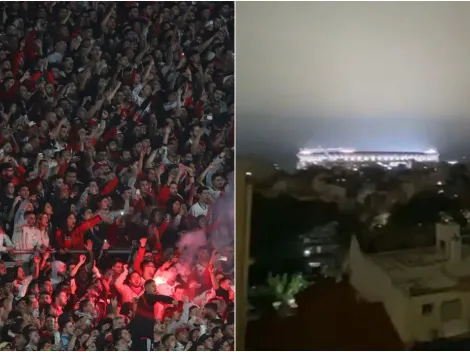 River es locura: el video a un kilómetro del Monumental donde se escuchaba un gran aliento