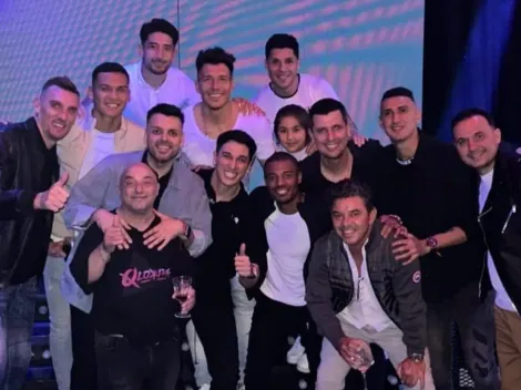 La fiesta de Gallardo con el plantel de River