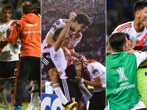 ¿Cómo le fue a River en las últimas ocho series de octavos de final?