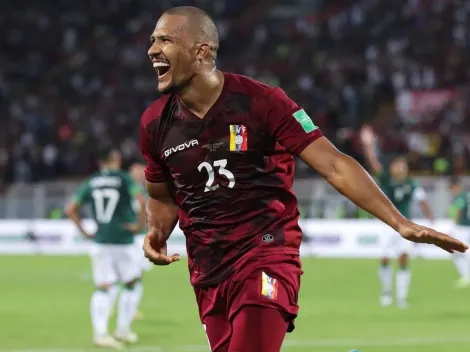 Rondón volvió al gol y le dio el triunfo a Venezuela en un polémico final