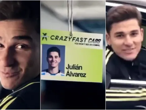 Julián la rompió en una publicidad actuando como taxista