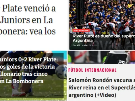 Los diarios del mundo se hicieron eco del triunfo de River ante Boca