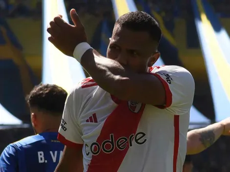 Rondón tuvo su merecido premio luego del superclásico