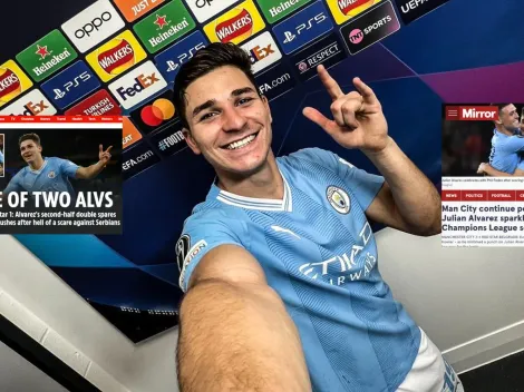 Julián Alvarez fue nominado como mejor jugador de septiembre