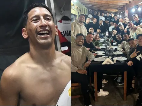 El detalle imperdible de Aliendro en la cena del plantel