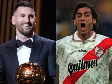 Messi habló maravillas de Enzo Francescoli: "Era una locura verlo"