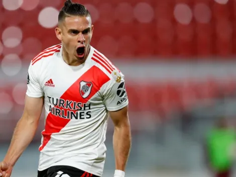 Los números de Borré en River y el panorama de un eventual regreso