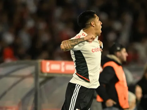 El gesto de Enzo Pérez al final del partido: "Vamos a saludar"