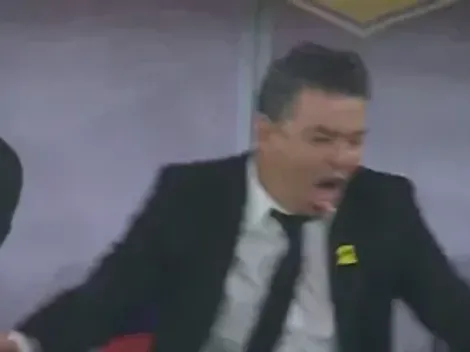 Se volvió loco: el particular festejo de Gallardo en el tercer gol de Al Ittihad