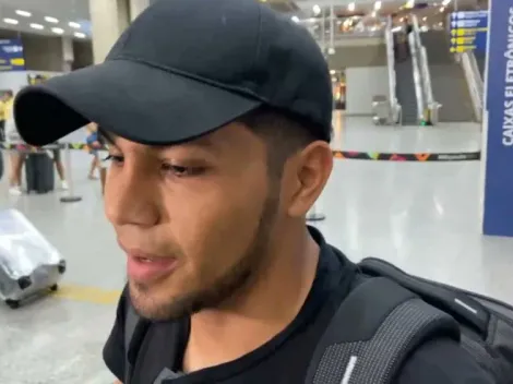 Robert Rojas llegó a Brasil para sumarse al Vasco y reveló una charla con Ramón Díaz