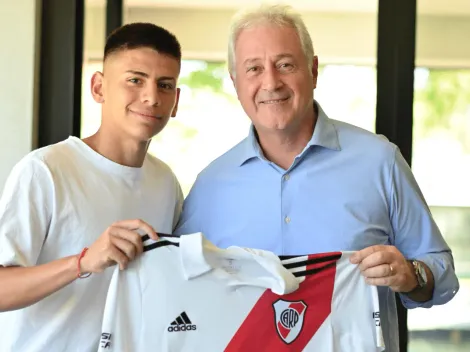 River sacó pecho por la venta de Echeverri al Manchester City