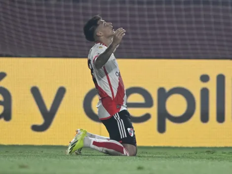 Agustín Ruberto, de la felicidad por su gol a la gratitud con la gente de River