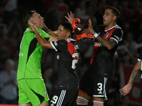 La curiosa frase de Armani tras atajar el penal para River