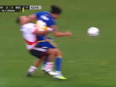 ¿Era roja para Cavani? La jugada sobre Paulo Díaz que todo River reclamó