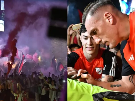 El impactante recibimiento de los hinchas a River en Córdoba
