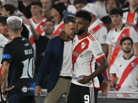 Demichelis recibió algunos silbidos en el Monumental