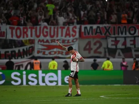 El gesto de los hijos de Enzo Pérez antes de la final de River vs Estudiantes