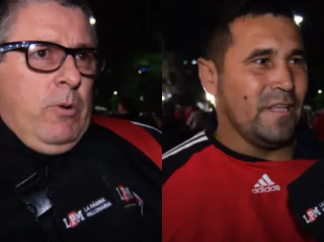 La reacción de los hinchas en el Monumental tras la victoria ante Nacional