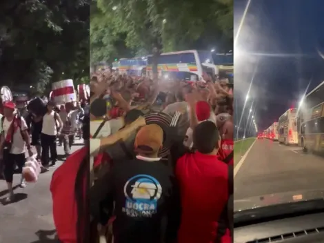 Del Monumental a Córdoba: la fiesta y caravana de los hinchas para el Superclásico