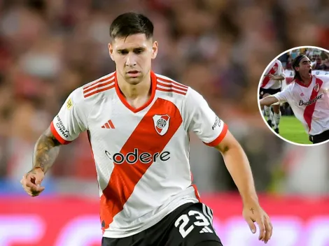 Villagra recibió el respaldo rotundo de un volante campeón con River