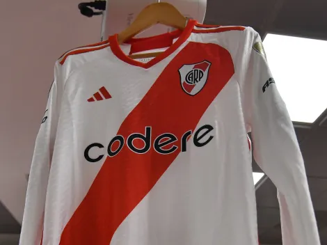 El detalle de la camiseta de River que no pasó desapercibido