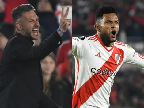 Demichelis y una advertencia particular a Borja: "Ojalá no se..."
