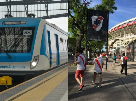 Salgan con tiempo: la medida de fuerza de los trenes que afectará el acceso al Monumental