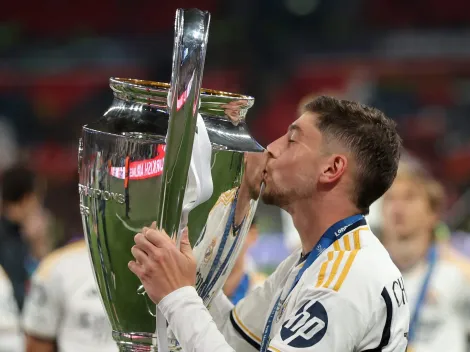 Una estrella del Real Madrid festejó la Champions con un objeto de River