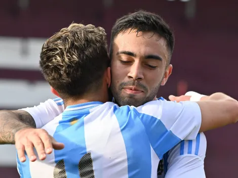 Con dos goles de un ex River, Argentina venció a Paraguay en el Sub 23