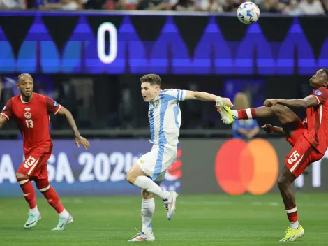Argentina domina y ya tuvo dos situaciones claras: 0-0 vs. Canadá